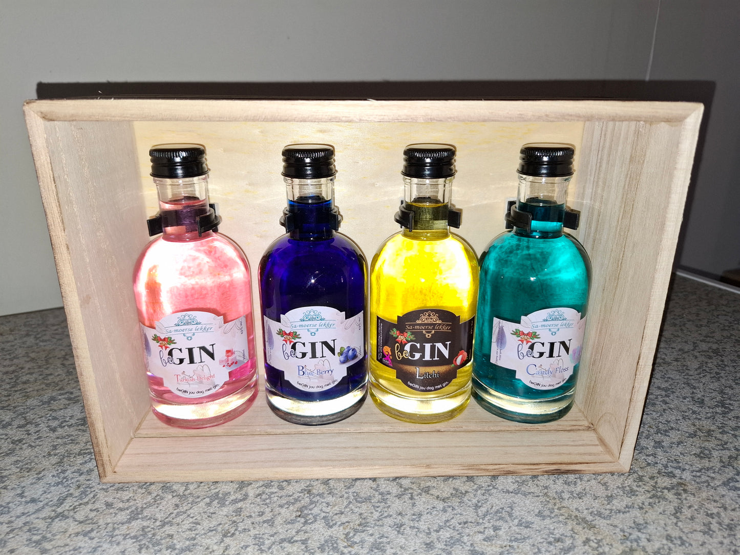 Gin Gift Box - 4 x 200 ml Gin