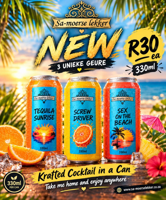 Krafted Cocktail in a can - Sex on the Beach